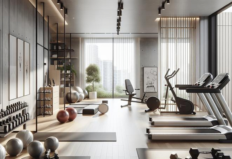 Air Conditioned Gymnasium - Nitaara Tower