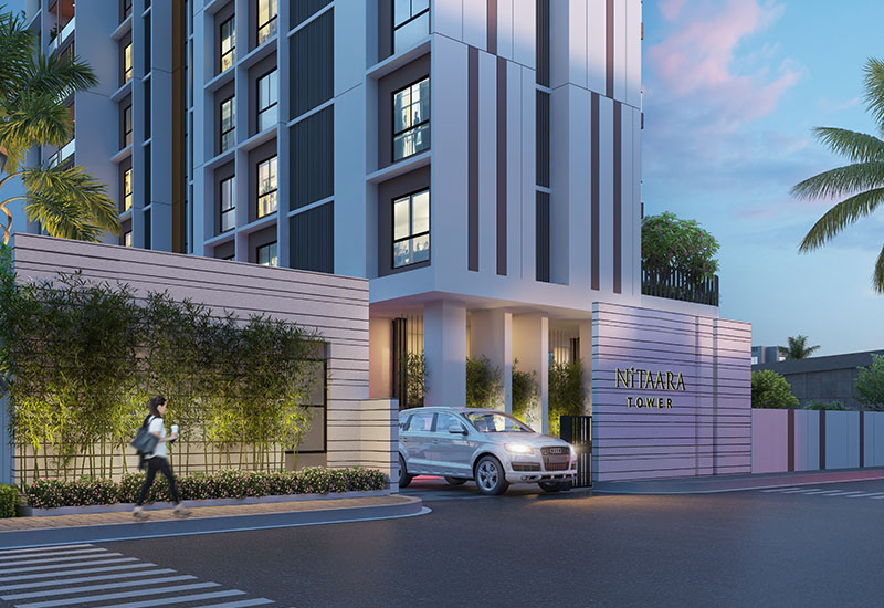 Entrance Gate - Nitaara Tower