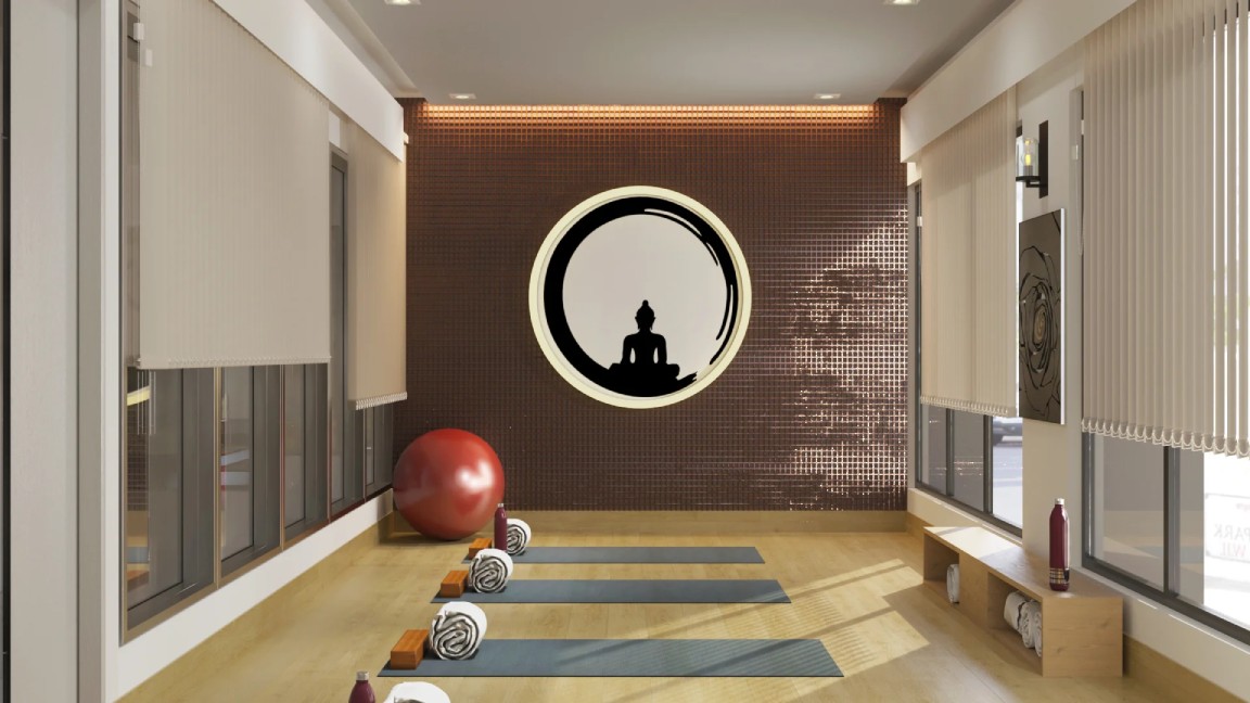 Yoga Room - THE RISSING KIWALE