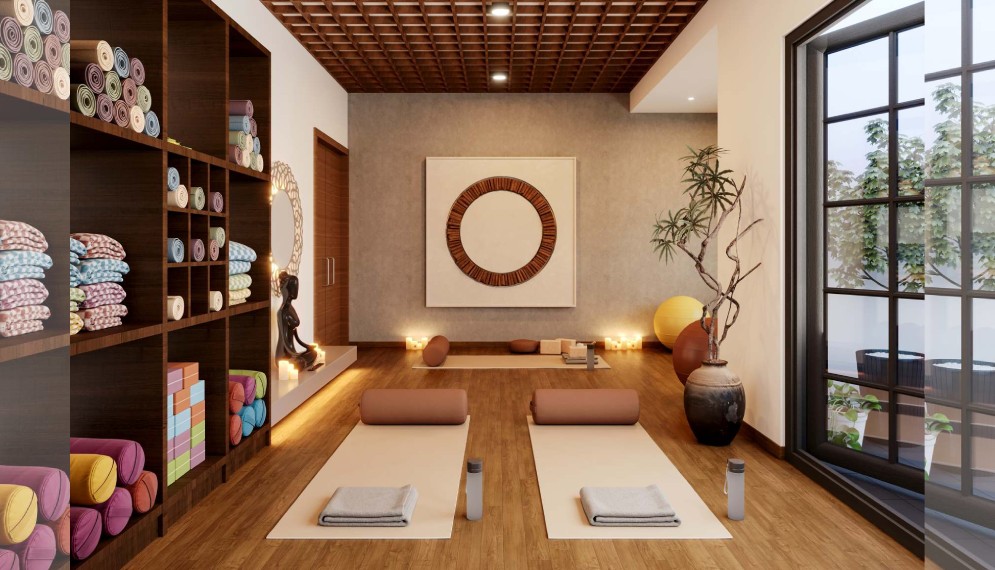 Yoga Meditation Lawn - Stellar Symphony